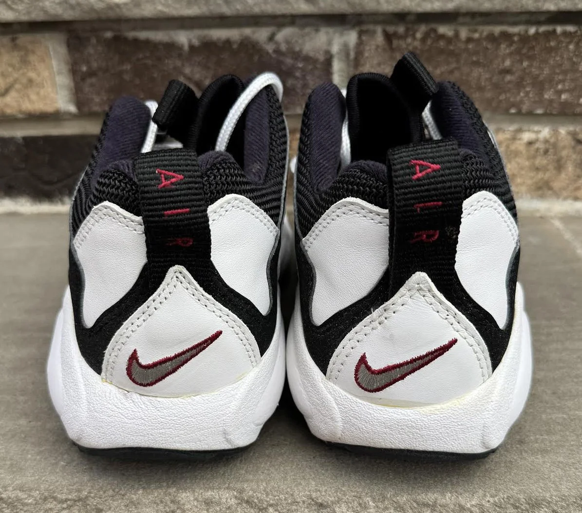 90s NIKE AIR LAMBASTE ヴィンテージ スニーカー 1995 Nike Air Lambaste White Varsity Blue Black Sz 7 Men